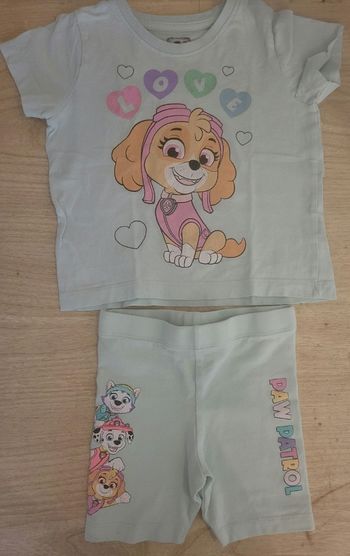 Ensemble short pat patrouille