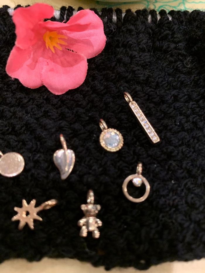 Lot de 18 breloques dorés pour création de bijoux - photo numéro 7