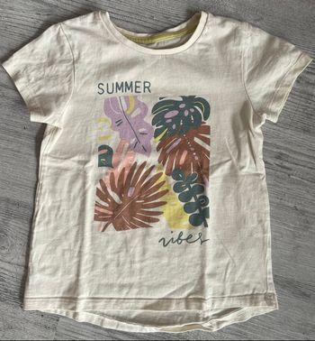 Tee shirt 5/6 ans Nutmeg