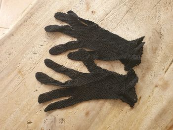 Gants au crochet vintage