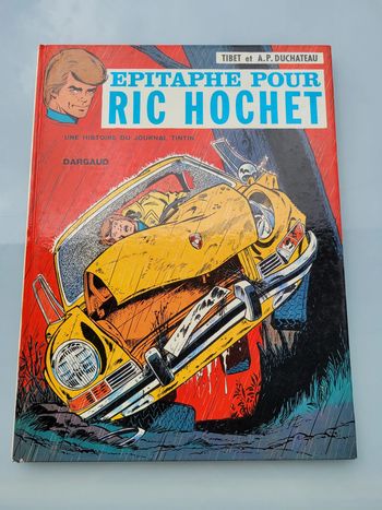 EO d'octobre 1973,  Ric Hochet, Épitaphe pour Ric Hochet, editions dargaud