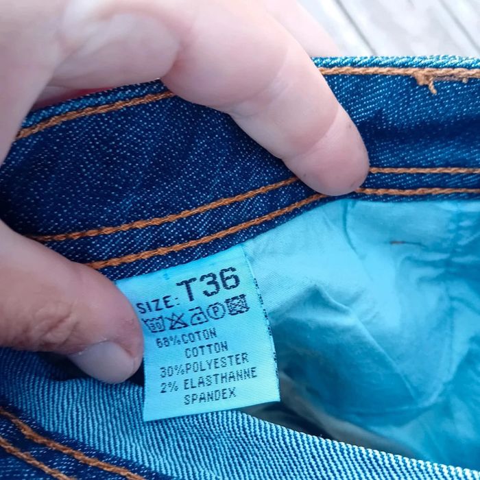 Mini jupe en jeans 36 - photo numéro 4