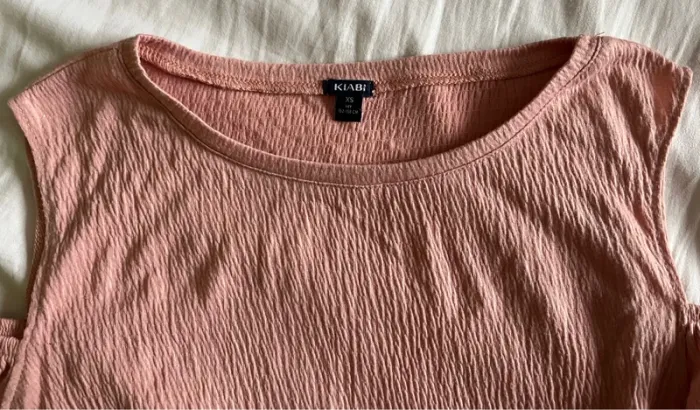 Top rose pale Kiabi