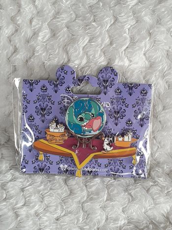 Stitch Madame Leota Phantom Manor Haunted Mansion Disney Paris DLP Oct 2022 Pin