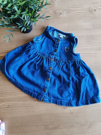 Robe en jean Vertbaudet 9 mois 🌸