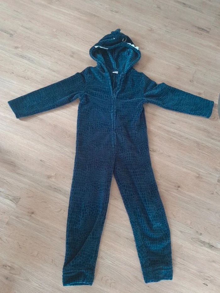 Sur Pyjama  chaud 1 piece dinosaure