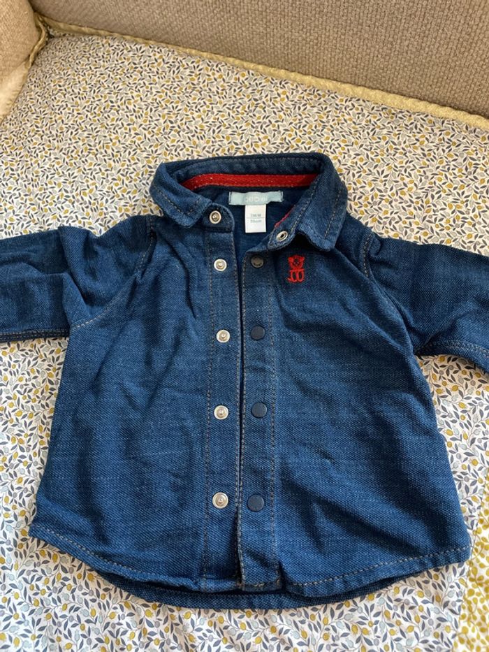 Chemise en jean Obaibi 3 mois