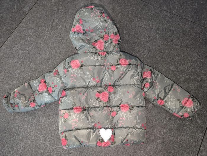Veste chaude à capuche bébé fille 2/3 ans - photo numéro 4