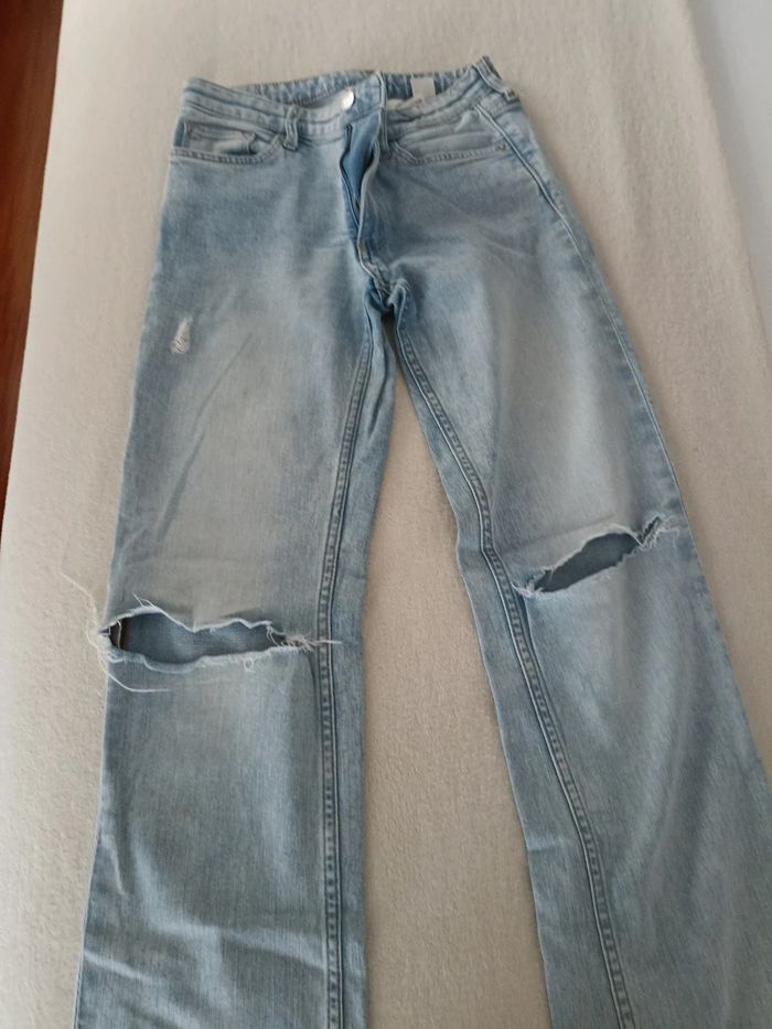 Pantalón vaquero H&M niña talla 12-13