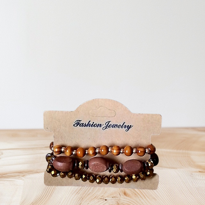 Lot 3 bracelets perles tu  Fashion Jewelry - photo numéro 4
