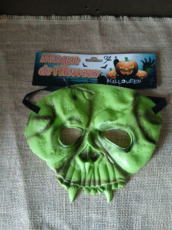 masque en silicone horreur halloween