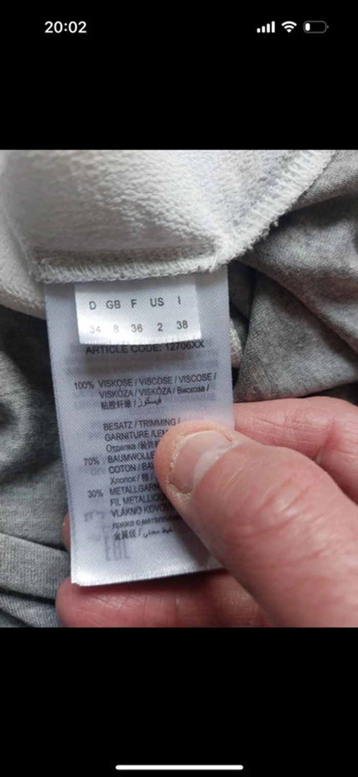 Tee-shirt Oui taille 36 - photo numéro 4