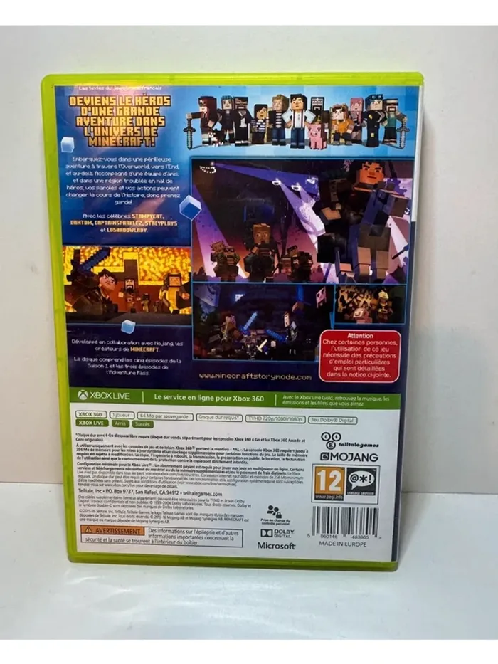 Minecraft L’Aventure Complète Épisode 1 à 8 Xbox 360 - photo numéro 2