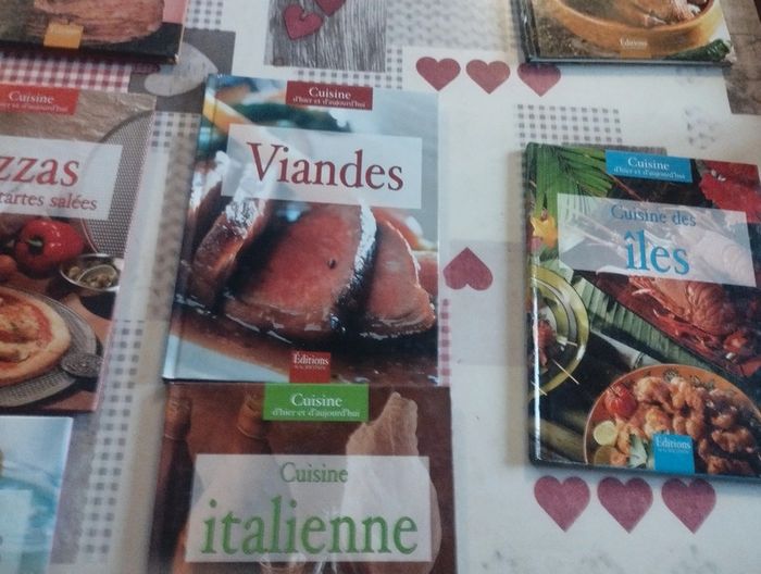 Lot de 8 livres de cuisine - photo numéro 4