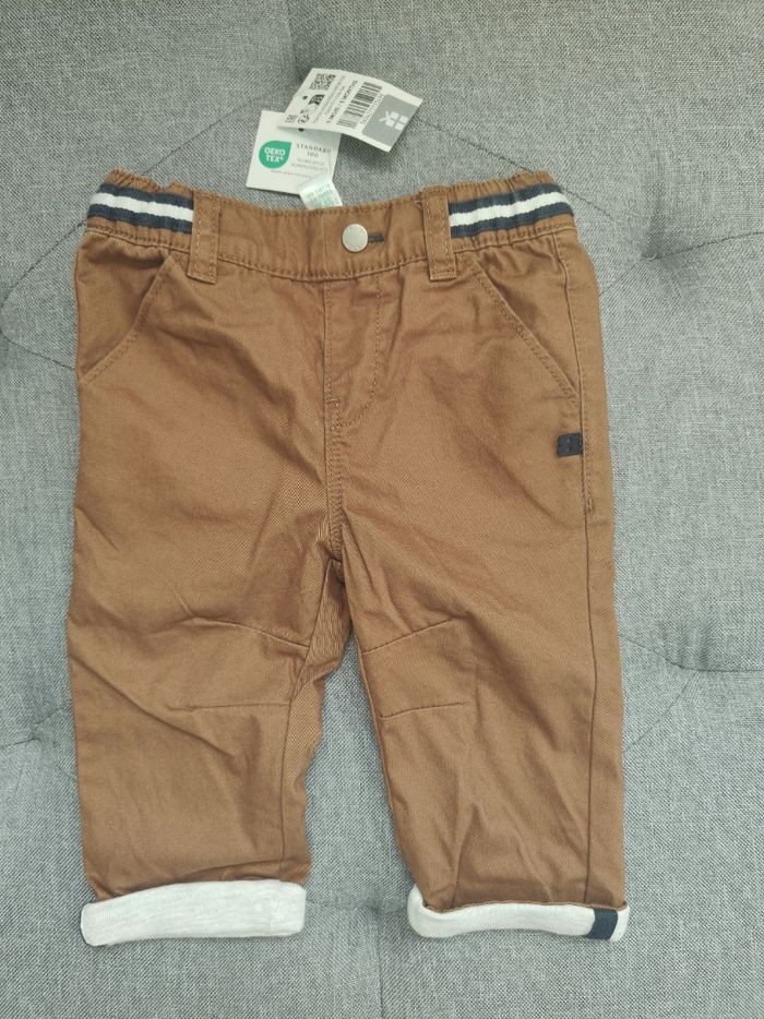 Pantalon marron 6 mois