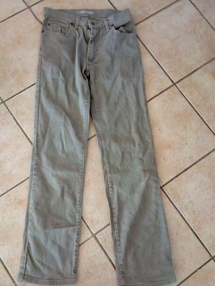 pantalon jeans homme gris taille 38