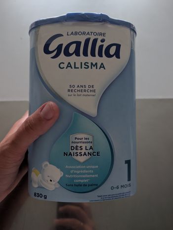 Boite laot Gallia 1er âge