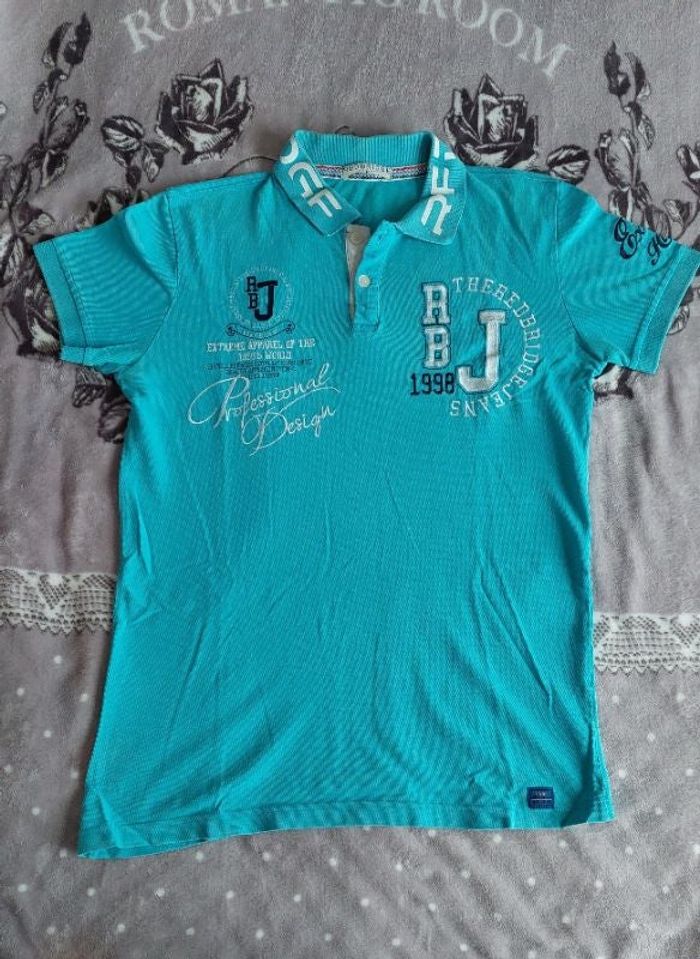 Polo turquoise