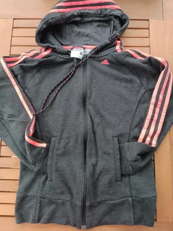 Veste femme adidas grise et rose taille xs