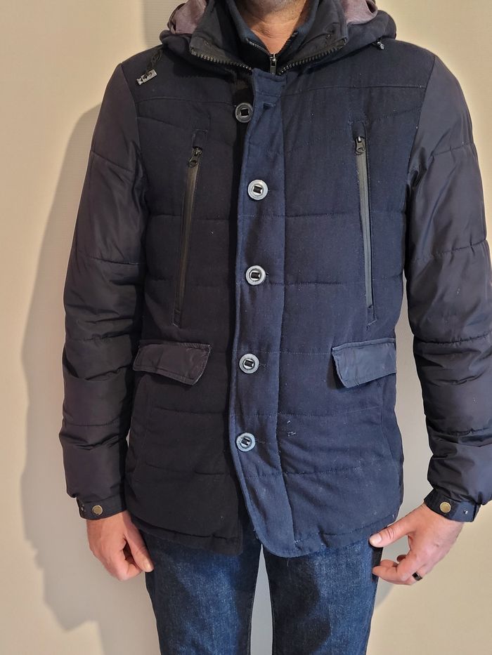 Parka marine Devred taille S - photo numéro 7
