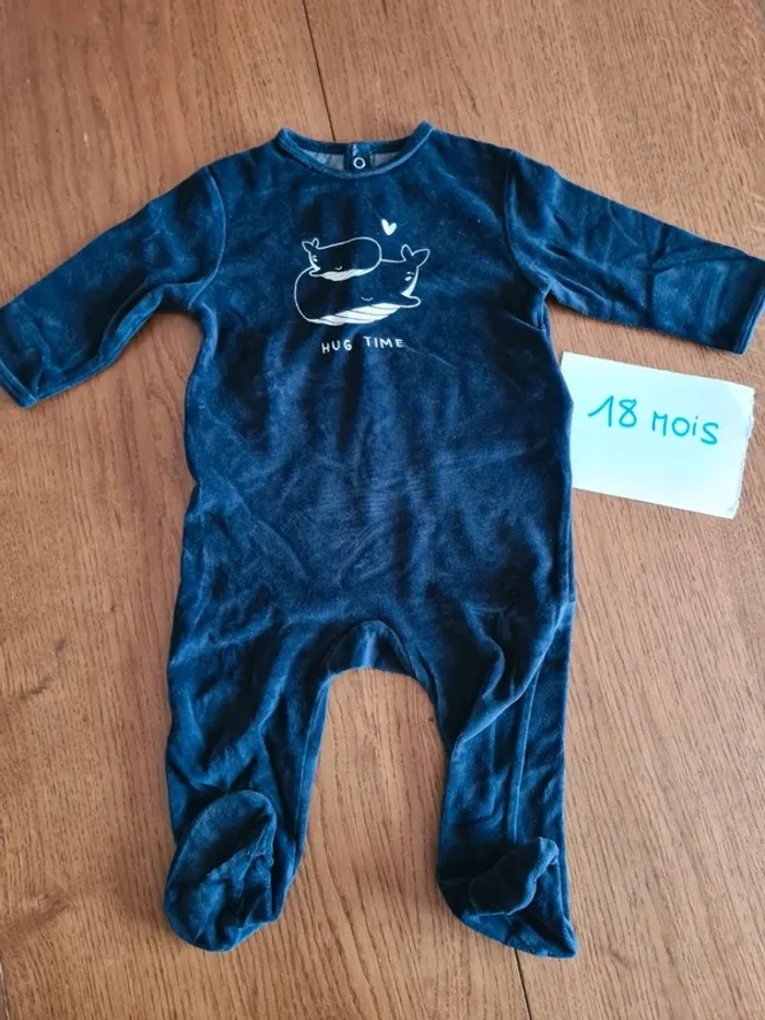 Pyjama velours