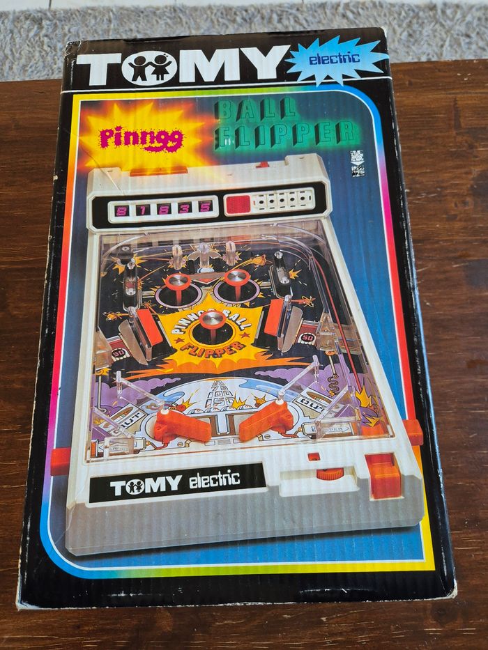 Pinngg ball flipper tomy electric
