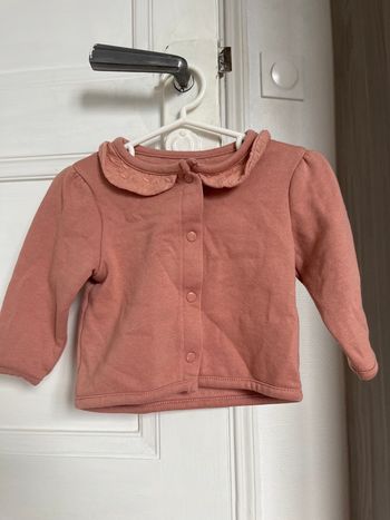 Pull rose ancien 