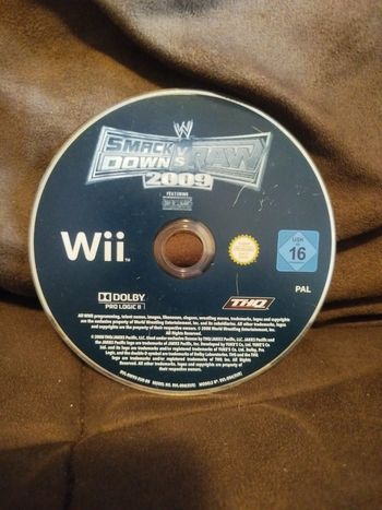 SmackDown Vs raw 2009 - Nintendo Wii - loose