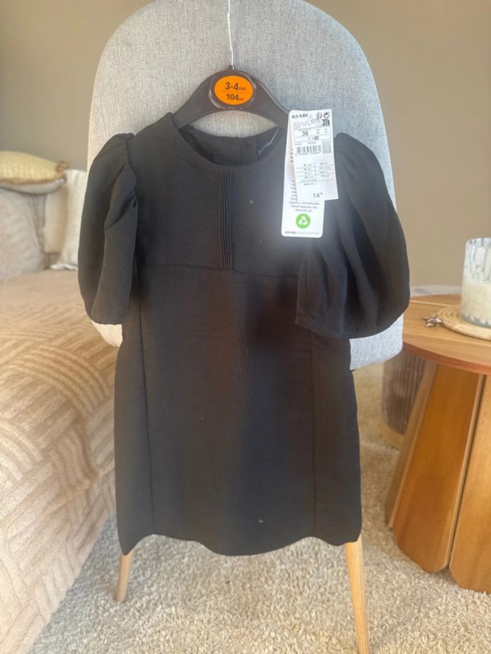 Robe cérémonie habillé kiabi noir neuf