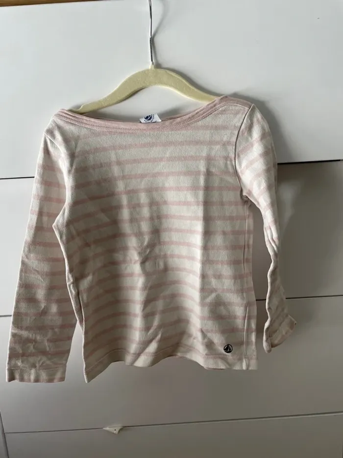 Tee shirt manches longues Petit Bateau 5 ans