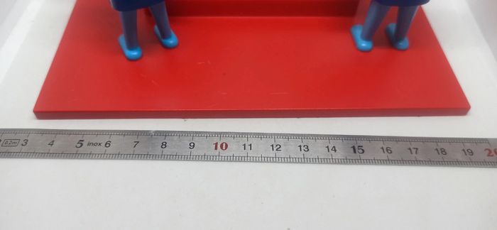 groupe de musiciens vintage avec instruments de musique et scène playmobil - photo numéro 14