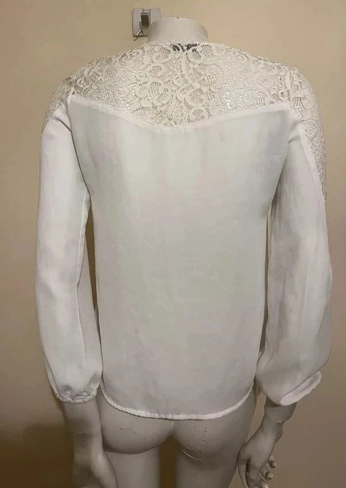 🍠Blouse blanche manches longues 🍠- photo numéro 3