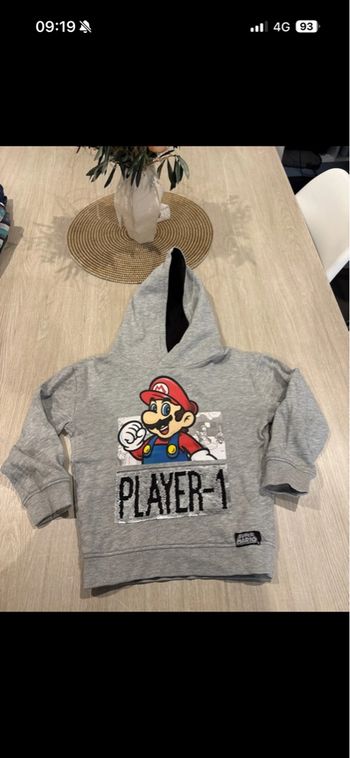 Sweat à capuche Mario 