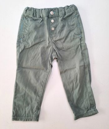 Jean vert kaki 18 mois