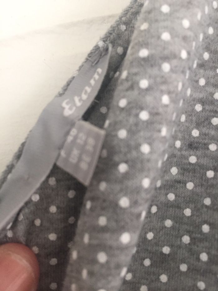 Robe à pois pré maman en très bon état - photo numéro 3