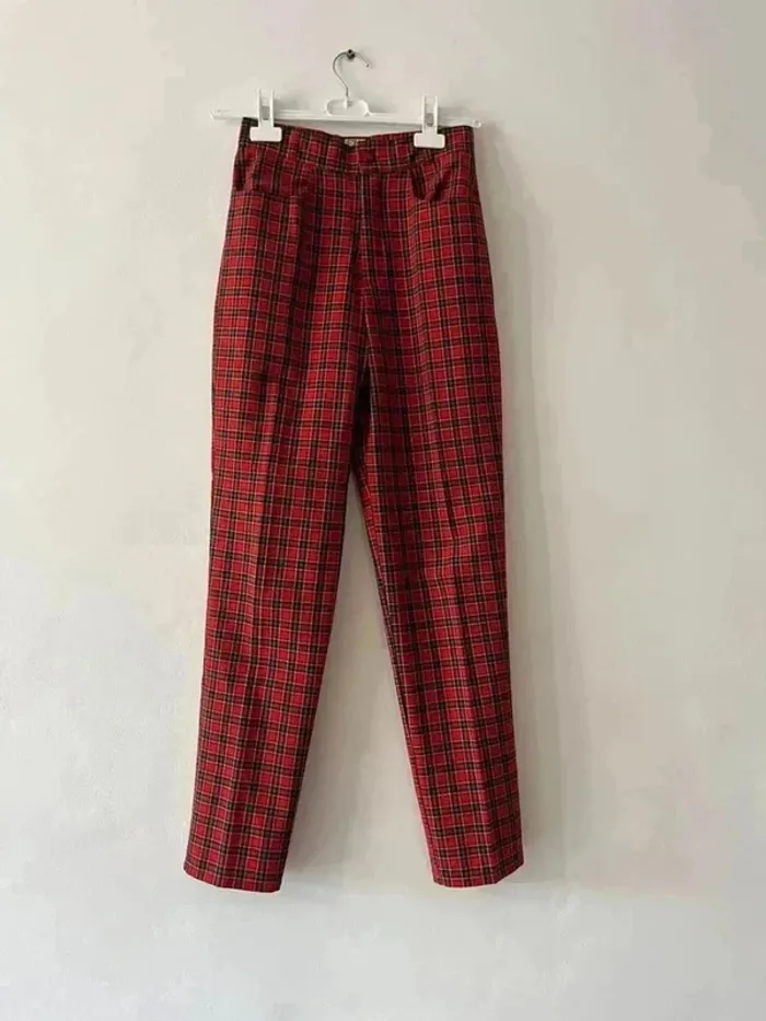 Pantalon à carreaux - Taille 32 - photo numéro 2