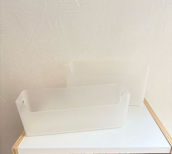 Lot boîtes de rangement