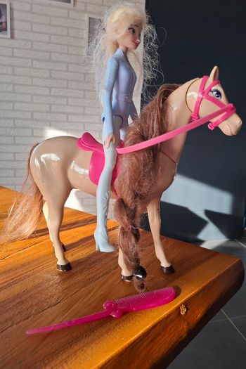 Barbie et son cheval