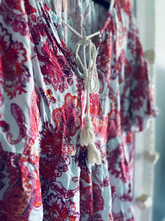 Sublime robe Femme bohème été taille unique grande taille - photo numéro 3