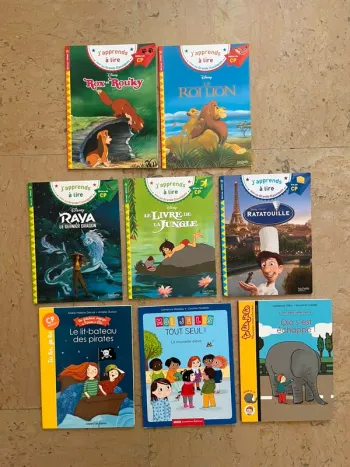 J’apprends à lire Disney cp
