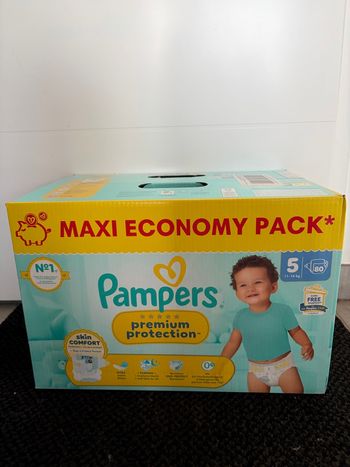 Couches Pampers prenium protection 