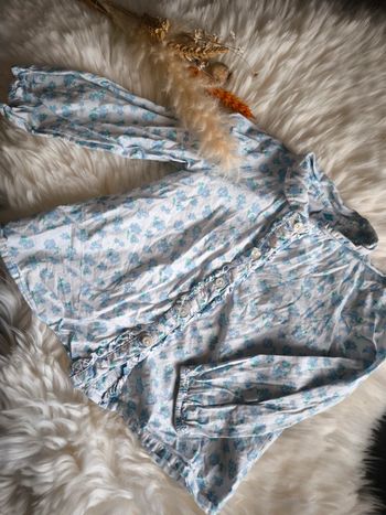 🩵 Joli petite blouse fleurie TEX en 23 mois 🩵
