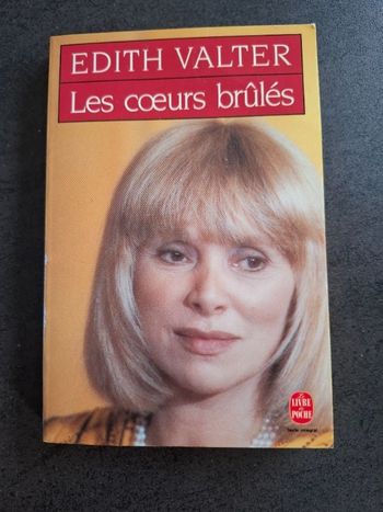 Roman Les cœurs brûlés de Édith Valter en bon état