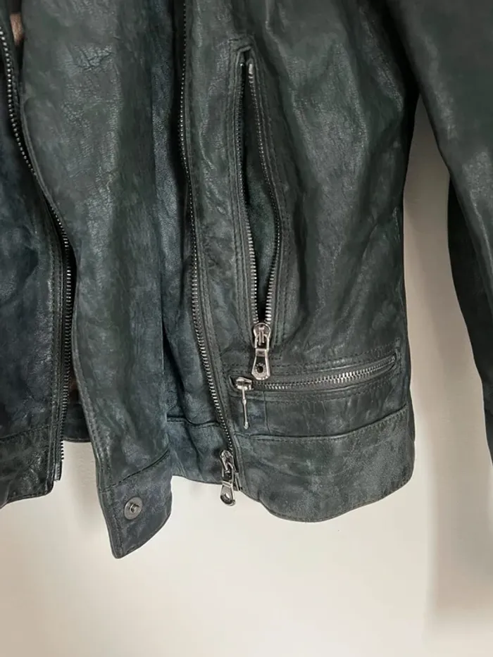 Perfecto en cuir Dolce & Gabbana - photo numéro 7