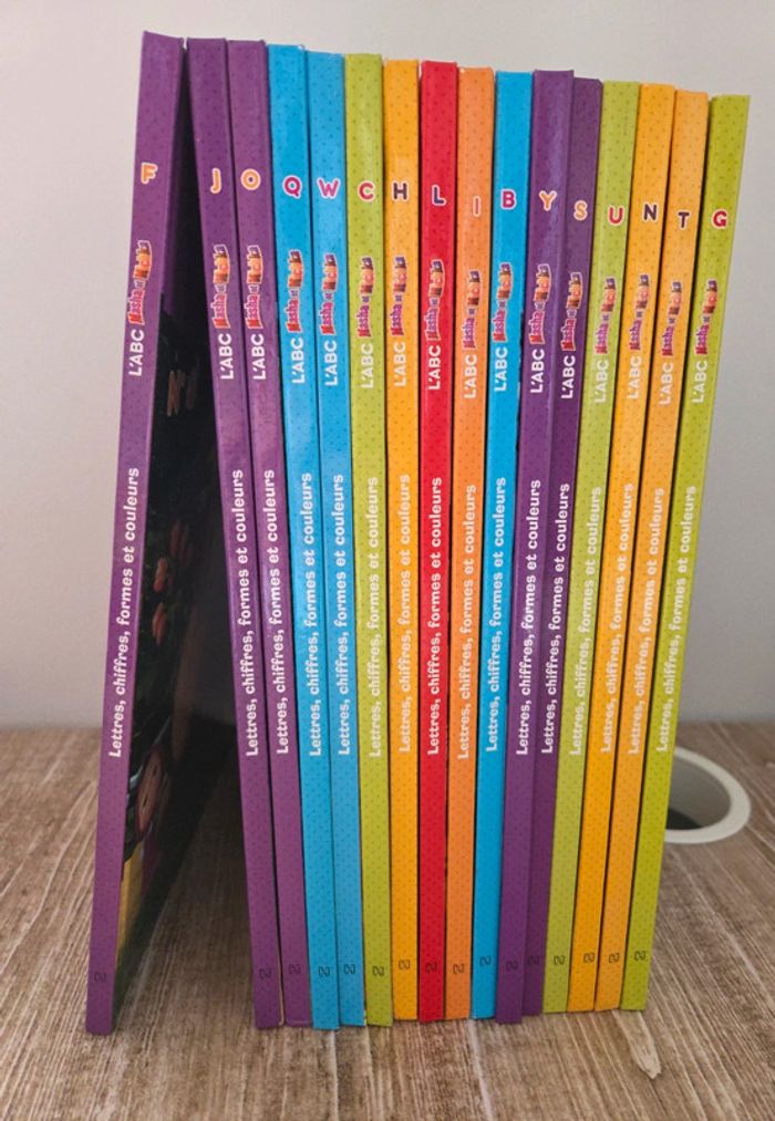 34 livres l’abc masha et michka