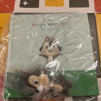 Livre Disney mes premiers amis sous blister, inclus la figurine 