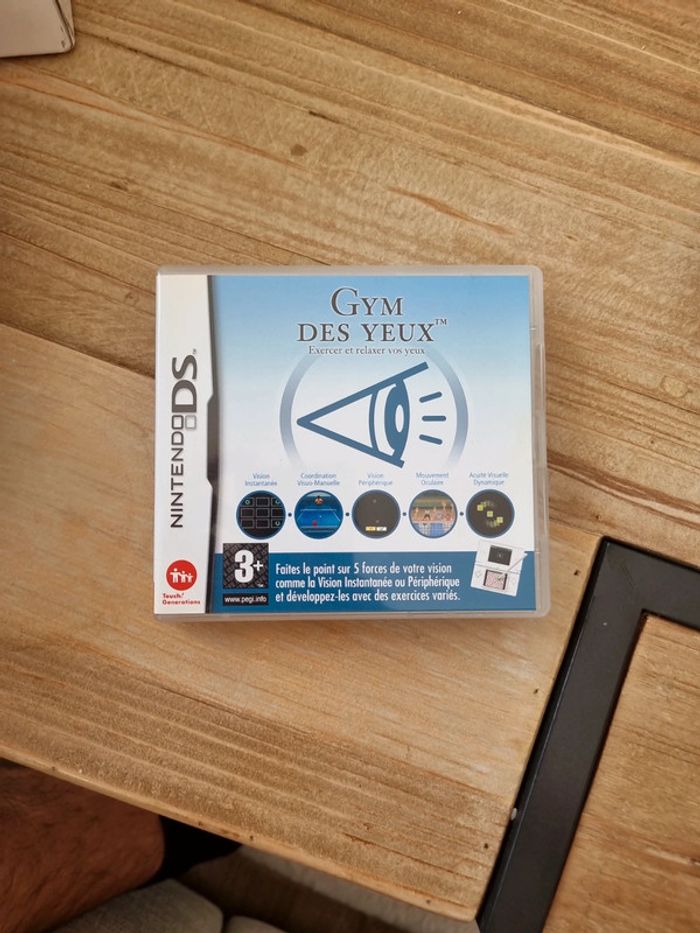 Gym des yeux Nintendo ds