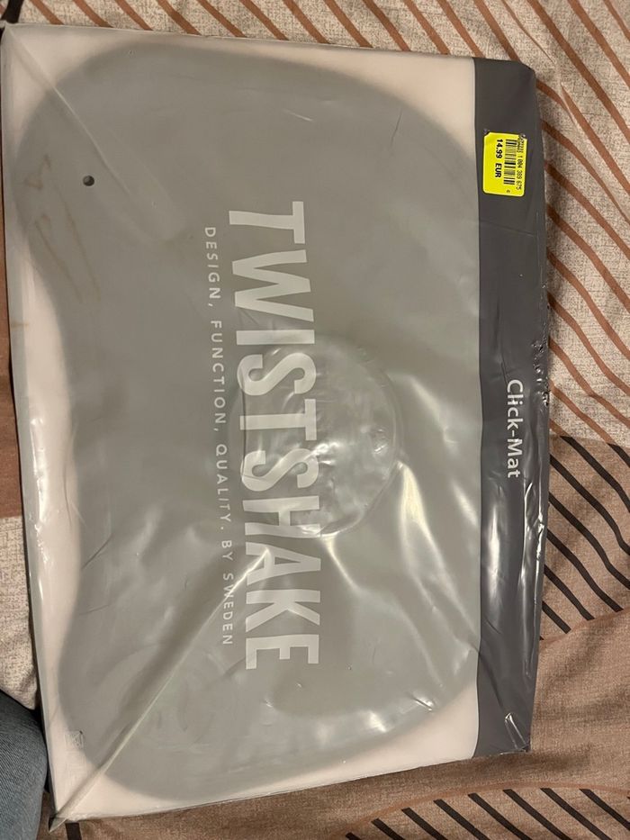 Plateau twistshake gris