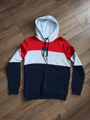 Sweat à capuche homme manches longues M