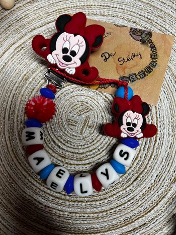 Attache tétine Minnie